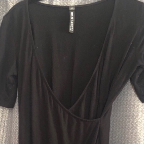 Lord & Taylor Design Lab Black Bodysuit, Size S - Picture 3 of 7